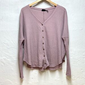 Out From Under Waffle Knit